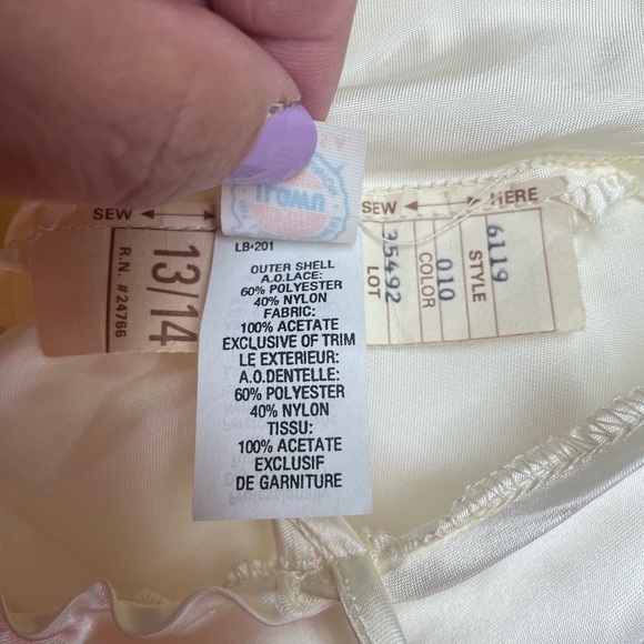 Alfred Angelo Ivory 1970s Wedding Dress Vintage 13 14 - Picture 10 of 16